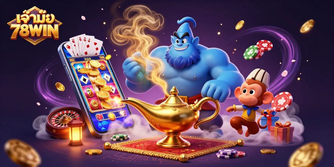 Engage with the vibrant world of gaming at เจ้าของ 78WIN, featuring colorful slot games and exhilarating casino elements.