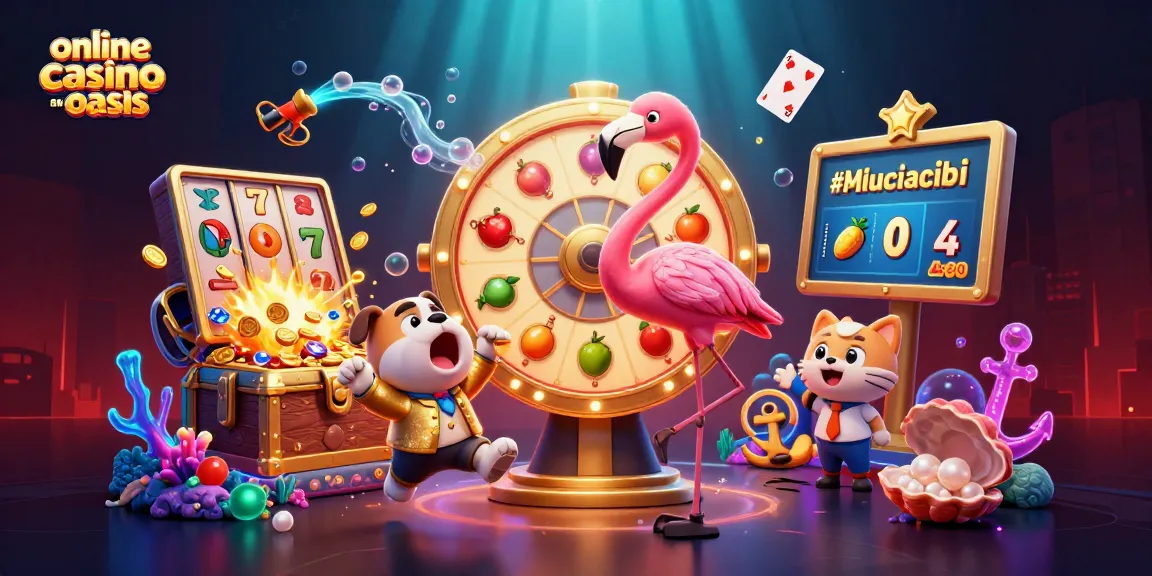 Online casino ohne oasis engaging gaming scene featuring casino elements and interactive characters.