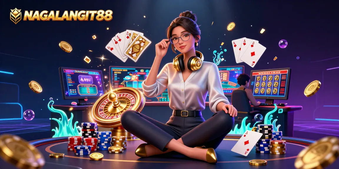 Experience thrilling casino gameplay at NAGALANGIT88 with immersive 3D visuals and rich gaming elements.