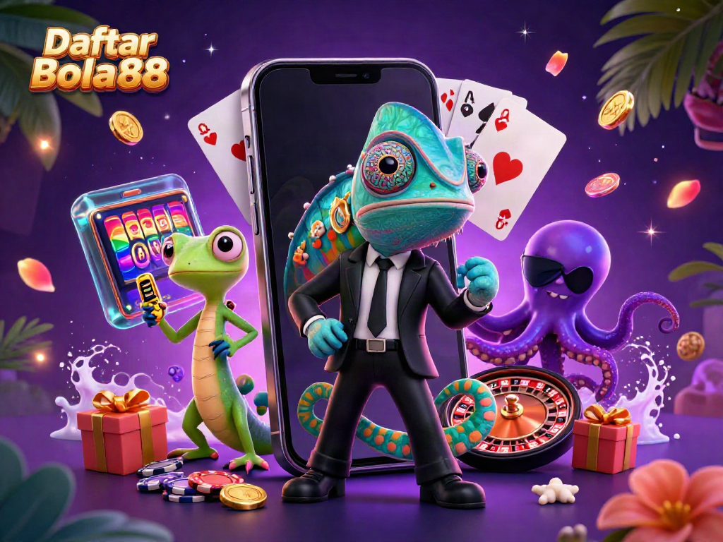 Experience Daftar Bola88 with exciting characters and vibrant game elements, showcasing immersive betting adventures.
