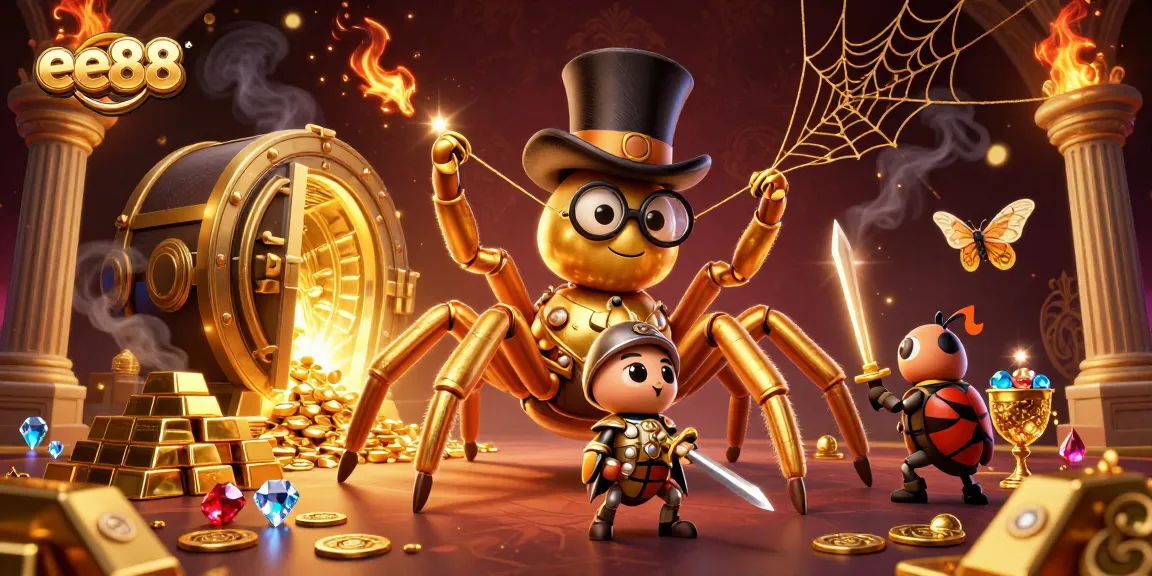 ee88 immerses players in a vibrant cartoon casino world filled with treasures and excitement