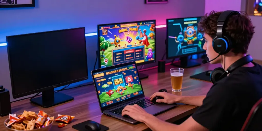 Online gaming experience at https://du88az.net/ with engaging visuals and vibrant atmosphere.